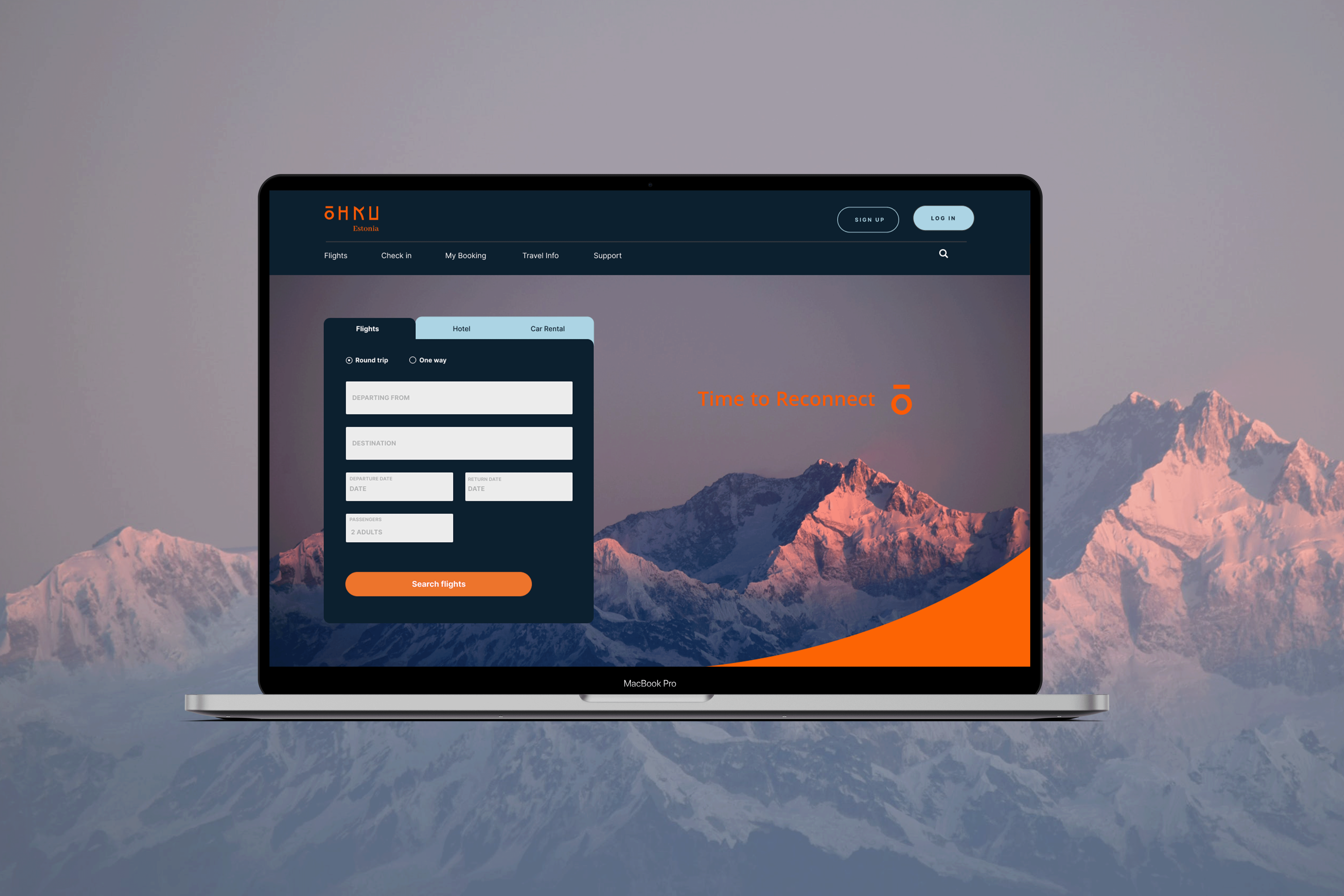 Airline macbook website
